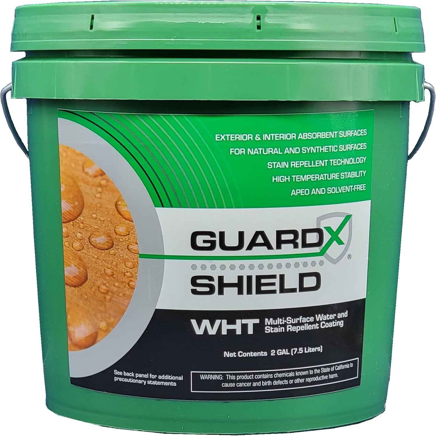 GuardXShield WHT - Green Pail